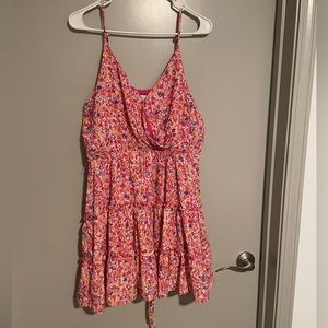 NWOT Pink Lily Floral Dress